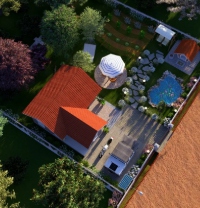 Hiland Enclave photograph from the Hiland project brochure