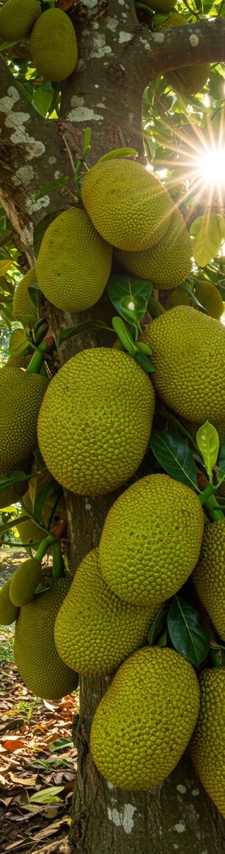 Jackfruit image from the Evergreen Heaven brochure
