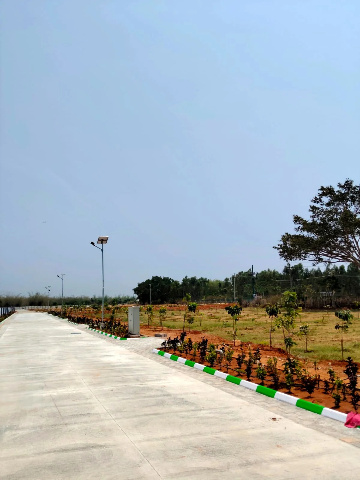 Internal road at Evergreen Heaven